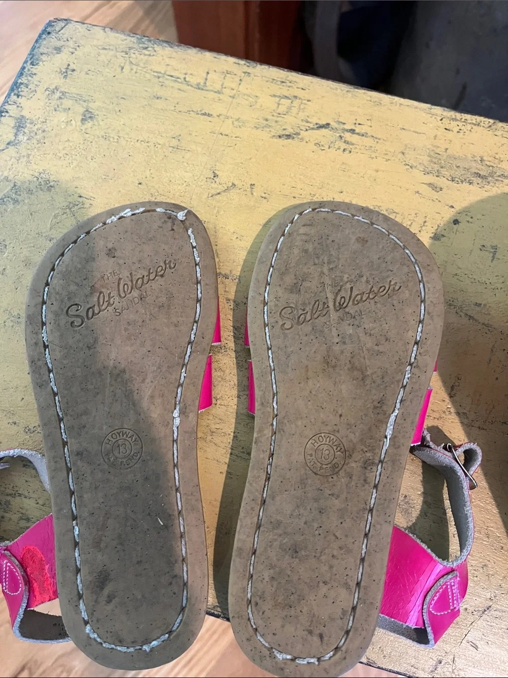 Salt Water Sandals by Hoy Kids Hot Pink Strappy Sandals